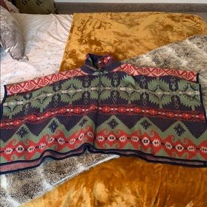 Wool Poncho